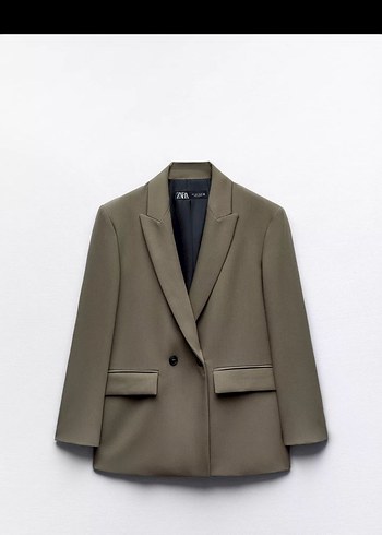 Zara Haki Blazer Ceket