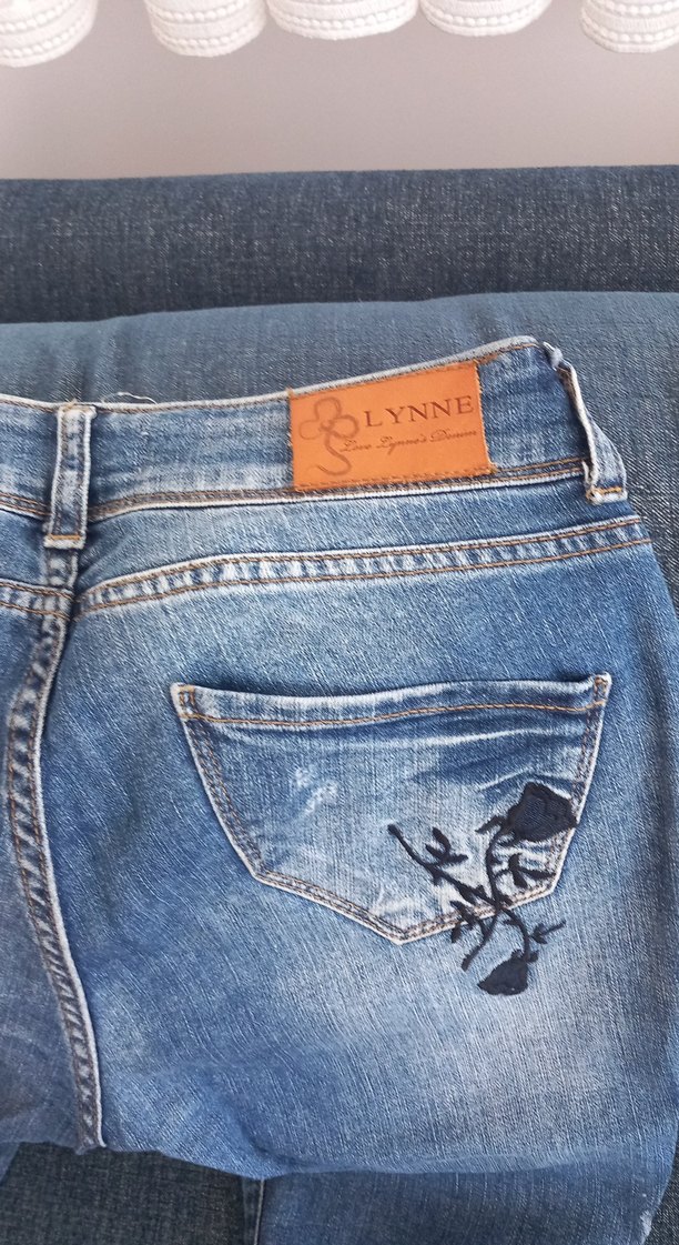 Kadın Mavi Kot Pantolon - Regular Fit - Görsel 4