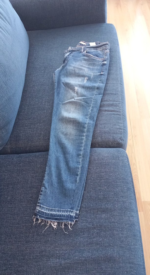 Mavi  Kot Pantolon - Görsel 3