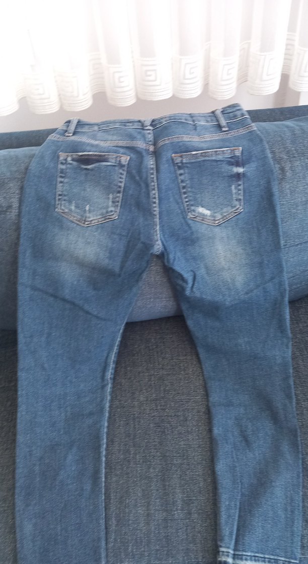 Mavi  Kot Pantolon - Görsel 2