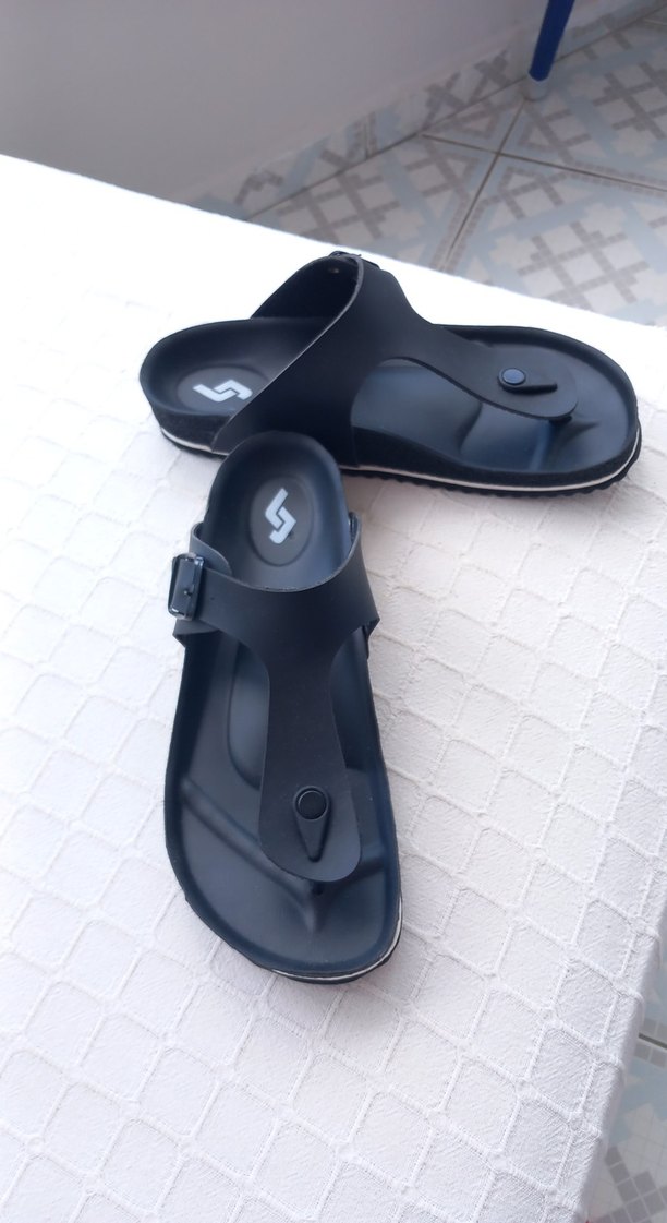 Siyah Erkek  parmak arası Terlik - Görsel 3