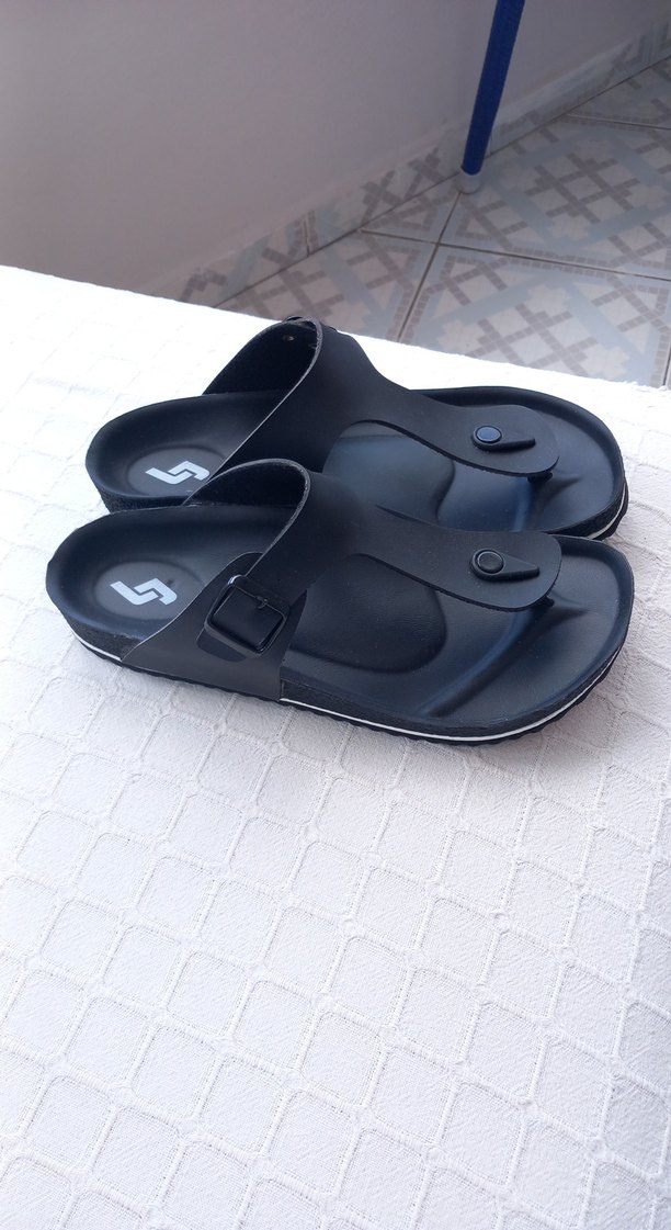 Siyah Erkek  parmak arası Terlik - Görsel 2