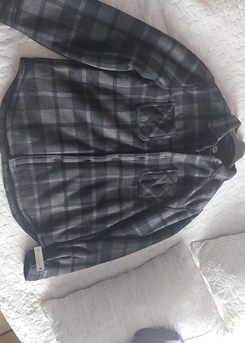 weatherproof Düğmeli Gri Erkek Polar Gömlek mont