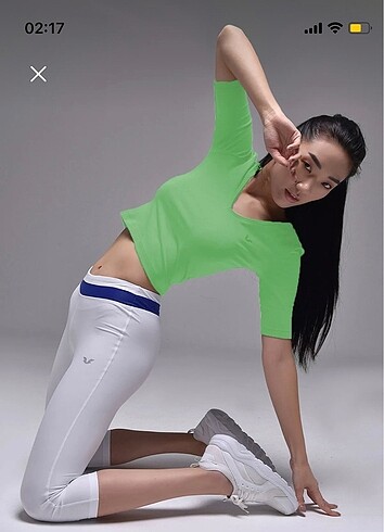 spor yoga kıyafeti tshirt xs
