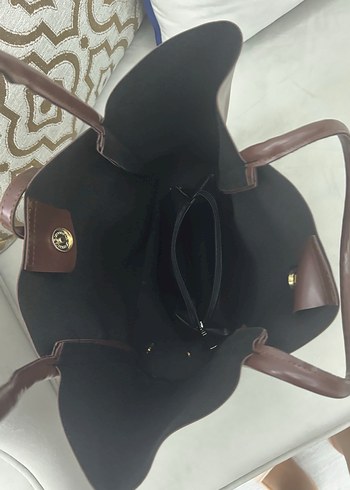 Beden bordo Renk Shule Bags Chester Bordo Kilitli Omuz Çantası