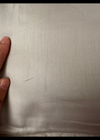 Beden gri Renk Gri Düz Nevresim ve Yastık Kılıfı Seti