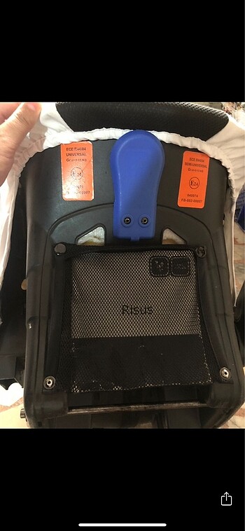 Bebek anakucağı oto koltuğu - Görsel 4