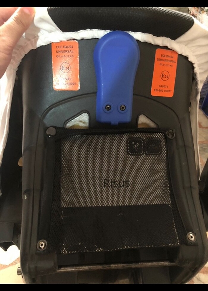 Bebek anakucağı oto koltuğu - Görsel 4