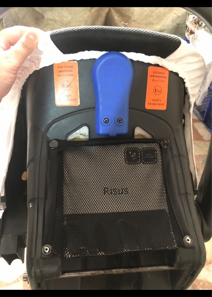 Bebek anakucağı oto koltuğu - Görsel 5