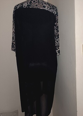 H&M Leopar şifon abaya