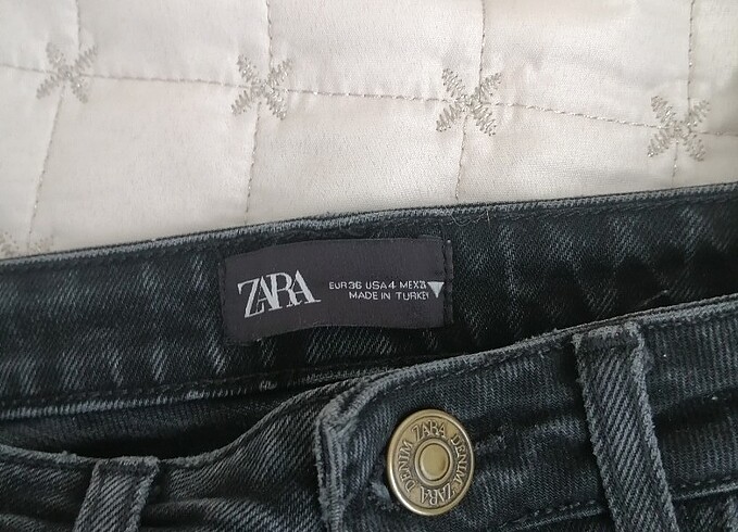 Zara Zara Denim Siyah Jean