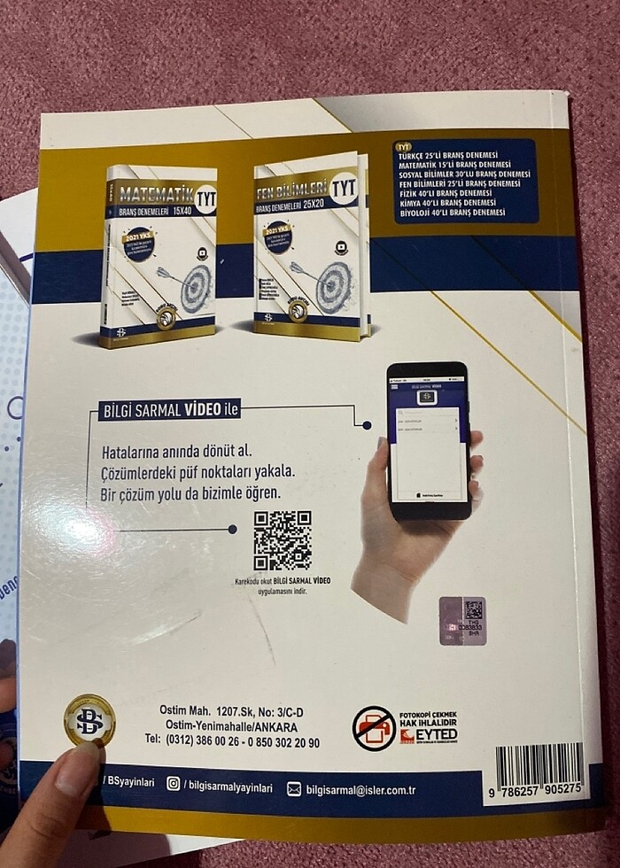Tyt kimya test kitabı - Görsel 3