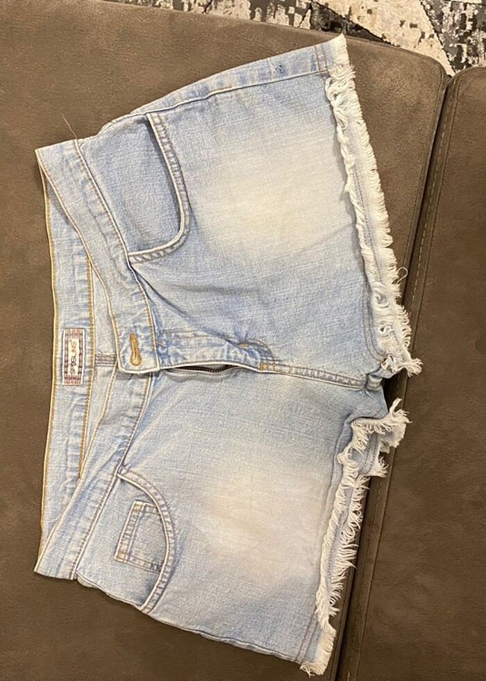 Mini düşük bel şort - Görsel 3