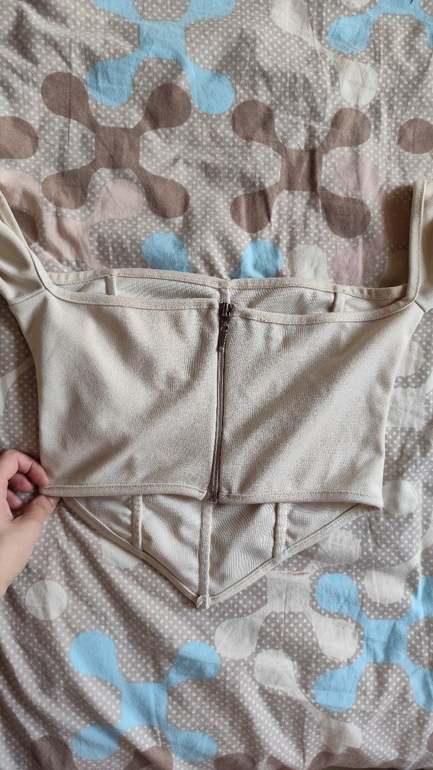 Bej Straplez Kadın Büstiyer - Görsel 3