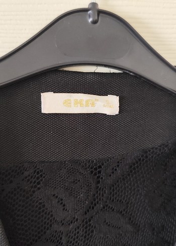 Düğmeli Siyah Kadın Blazer Ceket - Görsel 3