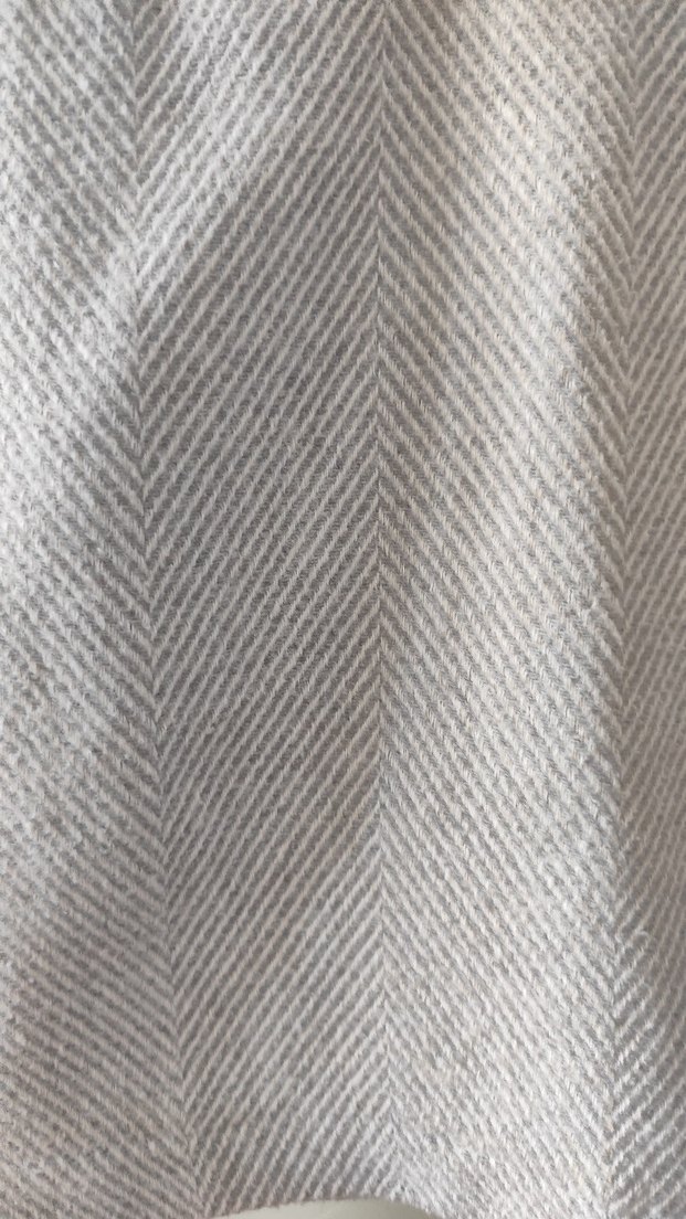 Gri Düğmeli Midi Kaban - Görsel 2