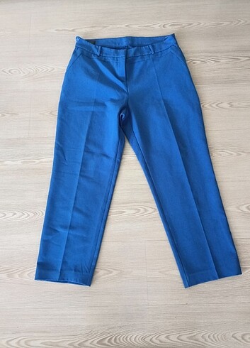 EKOL marka mavi şık kumaş pantolon