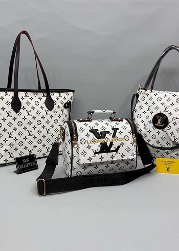 Louis Vuitton Kadın Deri Siyah Omuz Çantası - Görsel 6