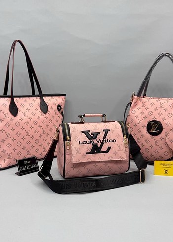 Louis Vuitton Kadın Deri Siyah Omuz Çantası - Görsel 4