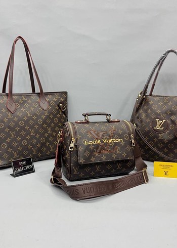 Louis Vuitton Kadın Deri Siyah Omuz Çantası - Görsel 2