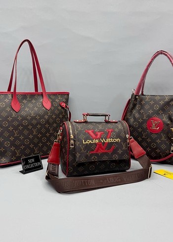Louis Vuitton Kadın Deri Siyah Omuz Çantası - Görsel 3