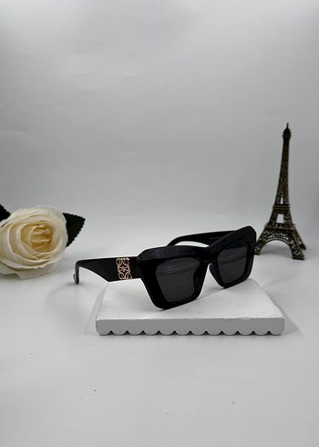 Beyaz Modern Klasik Kadın Güneş Gözlüğü - Görsel 5