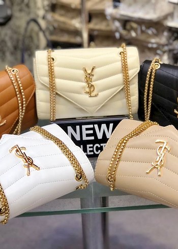 Altın Zincir Detaylı Siyah Deri Kadın Çanta - Görsel 7