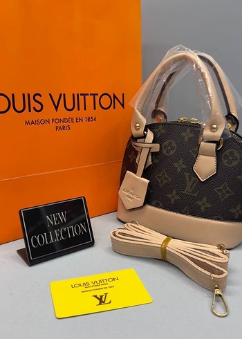 Bej Deri Louis Vuitton Kadın Çanta - Görsel 2
