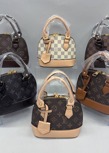 Bej Deri Louis Vuitton Kadın Çanta - Görsel 6
