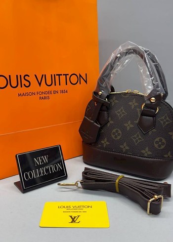 Bej Deri Louis Vuitton Kadın Çanta - Görsel 4