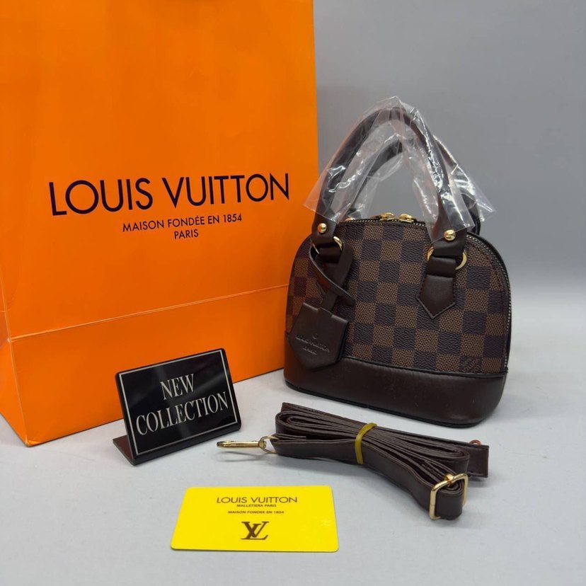 Bej Deri Louis Vuitton Kadın Çanta - Görsel 3