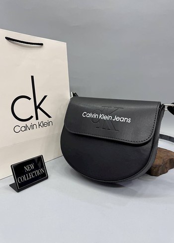 Calvin Klein Turuncu Deri Bel Detaylı Çapraz Çanta - Görsel 4