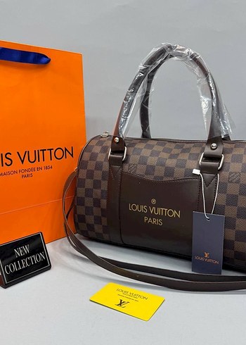 Louis Vuitton  Deri Baskılı Kadın Çanta - Görsel 4