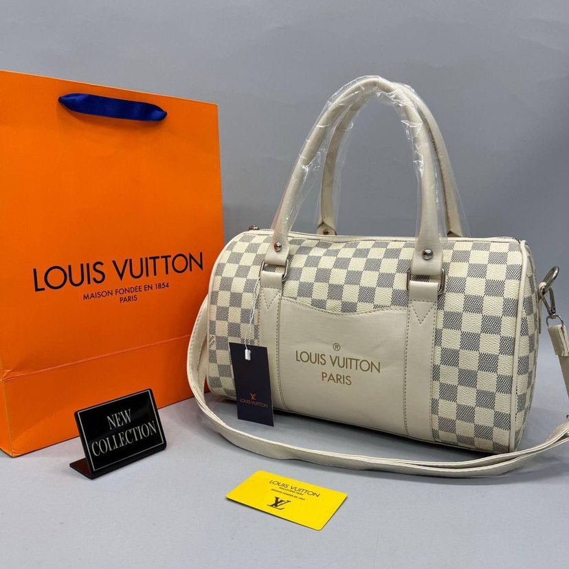 Louis Vuitton  Deri Baskılı Kadın Çanta - Görsel 2