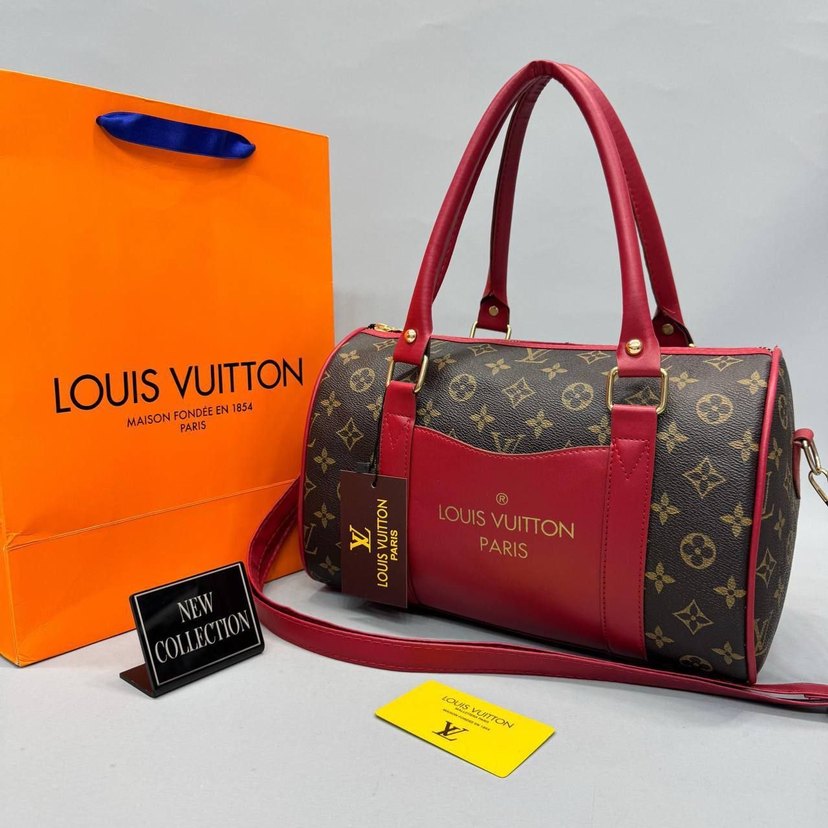 Louis Vuitton  Deri Baskılı Kadın Çanta - Görsel 3