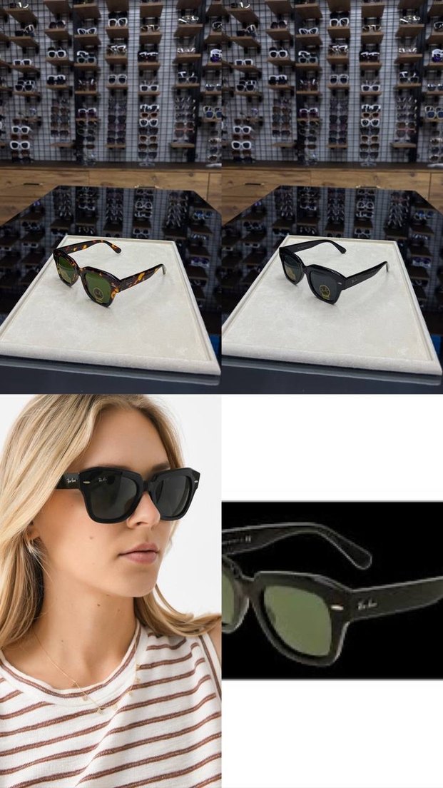 Ray-Ban Siyah Kadın Güneş Gözlüğü - Görsel 4