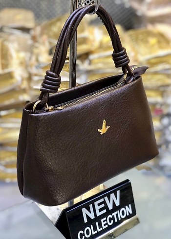 Bordo Deri Kadın Çanta - Görsel 4