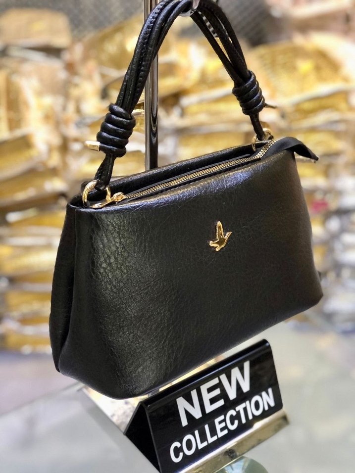 Bordo Deri Kadın Çanta - Görsel 5