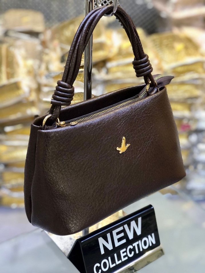 Bordo Deri Kadın Çanta - Görsel 4