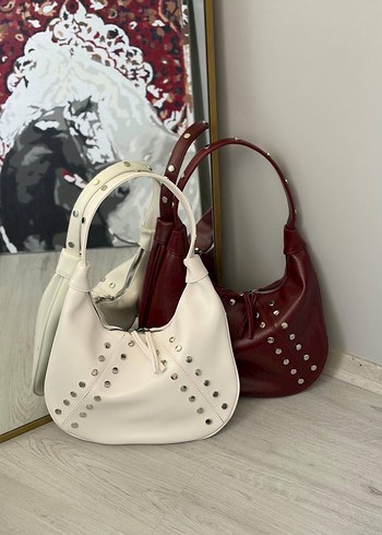 Bej Renk Parisian Stil Kadın Deri Çanta - Görsel 3