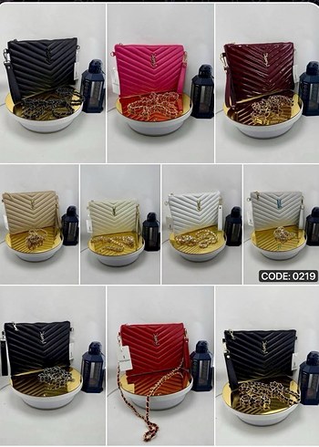 Bordo Parlak Deri Kadın Çanta - Görsel 3