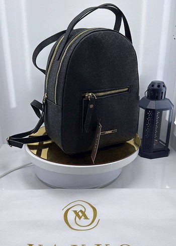 Vakko Kahverengi Deri Kadın Sırt Çantası - Görsel 2