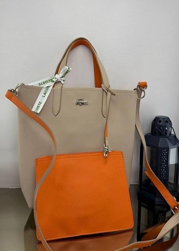 Beyaz Deri Kadın Çanta - Minimalist Stil - Görsel 2