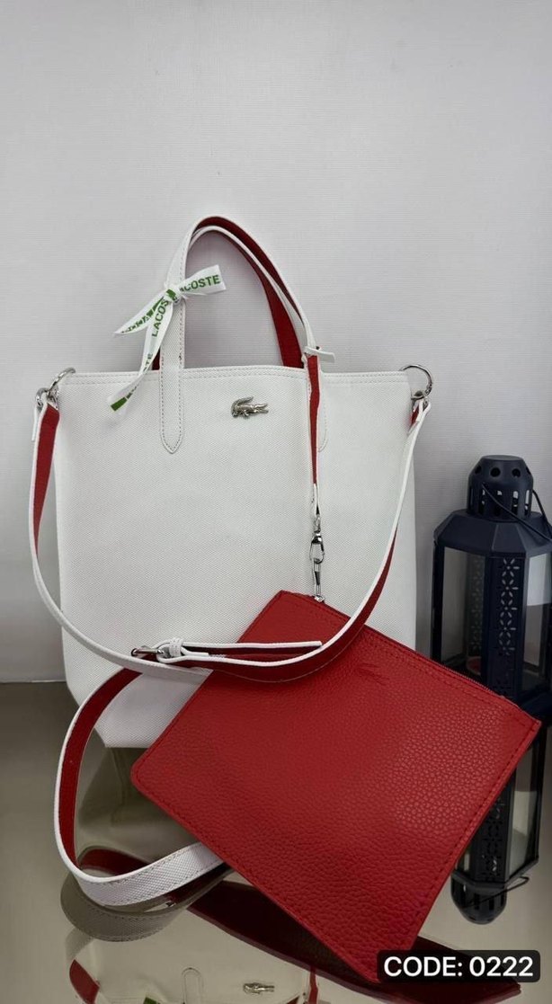 Beyaz Deri Kadın Çanta - Minimalist Stil - Görsel 3