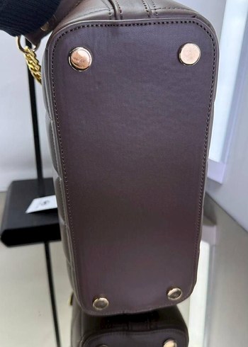 Michael Kors Zincir Detaylı Siyah Deri Çanta - Görsel 5