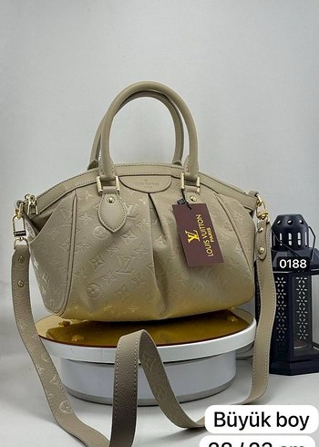 Büyük Boy Kahverengi Deri Kadın Çanta - Görsel 3