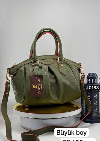 Büyük Boy Kahverengi Deri Kadın Çanta - Görsel 5