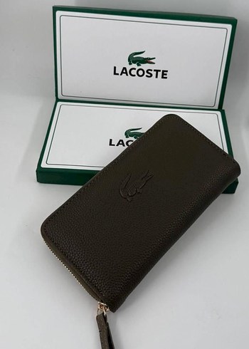 Lacoste Deri Fermuarlı Kadın Cüzdanı - Görsel 2