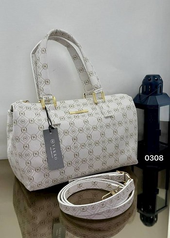 Siyah Deri Kemer Detaylı Kadın Çanta - Görsel 2