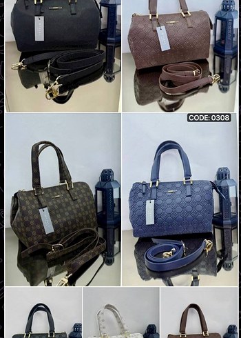 Siyah Deri Kemer Detaylı Kadın Çanta - Görsel 4